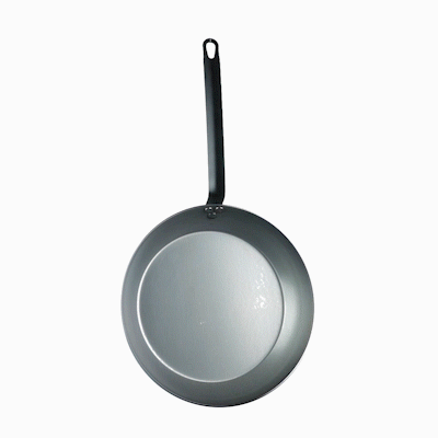 Met Lux Carbon Steel 13" Fry Pan - 1 count box