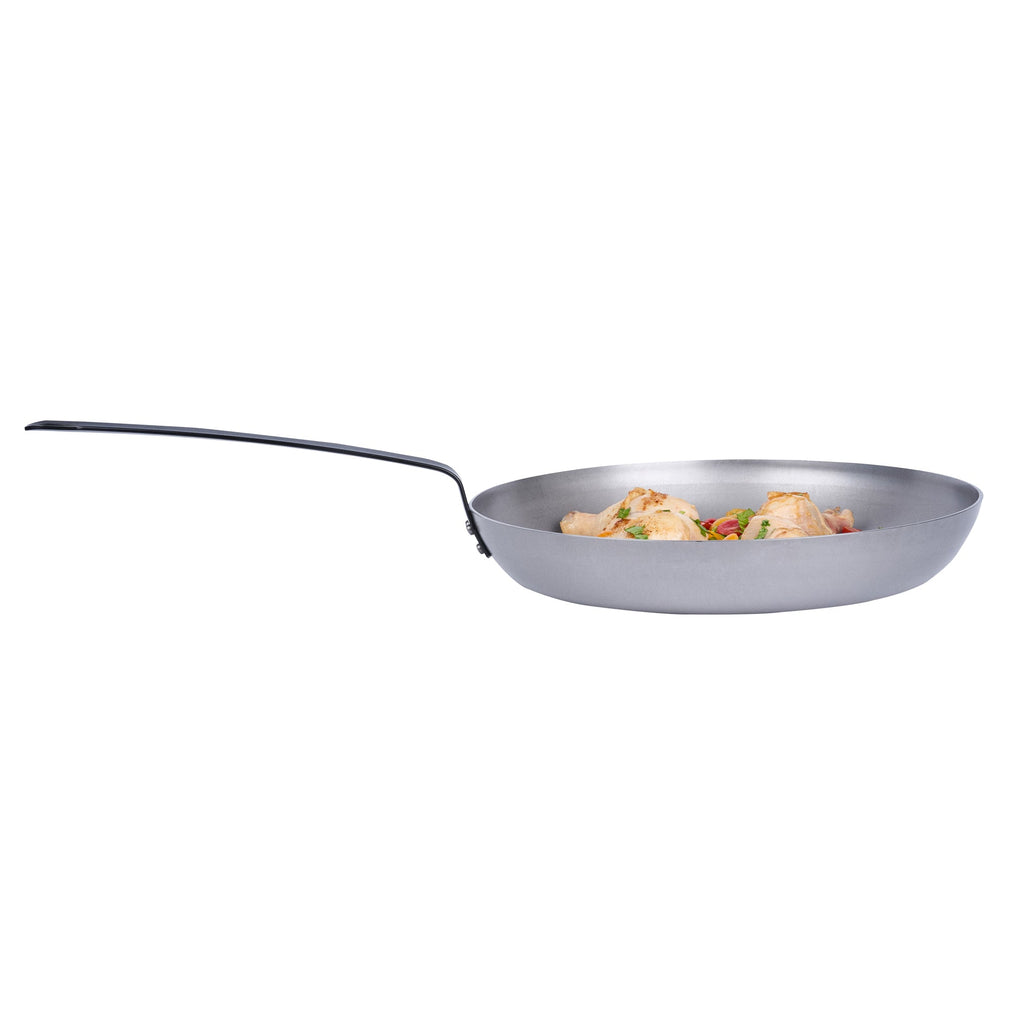 Met Lux Carbon Steel 14" Fry Pan - 1 count box