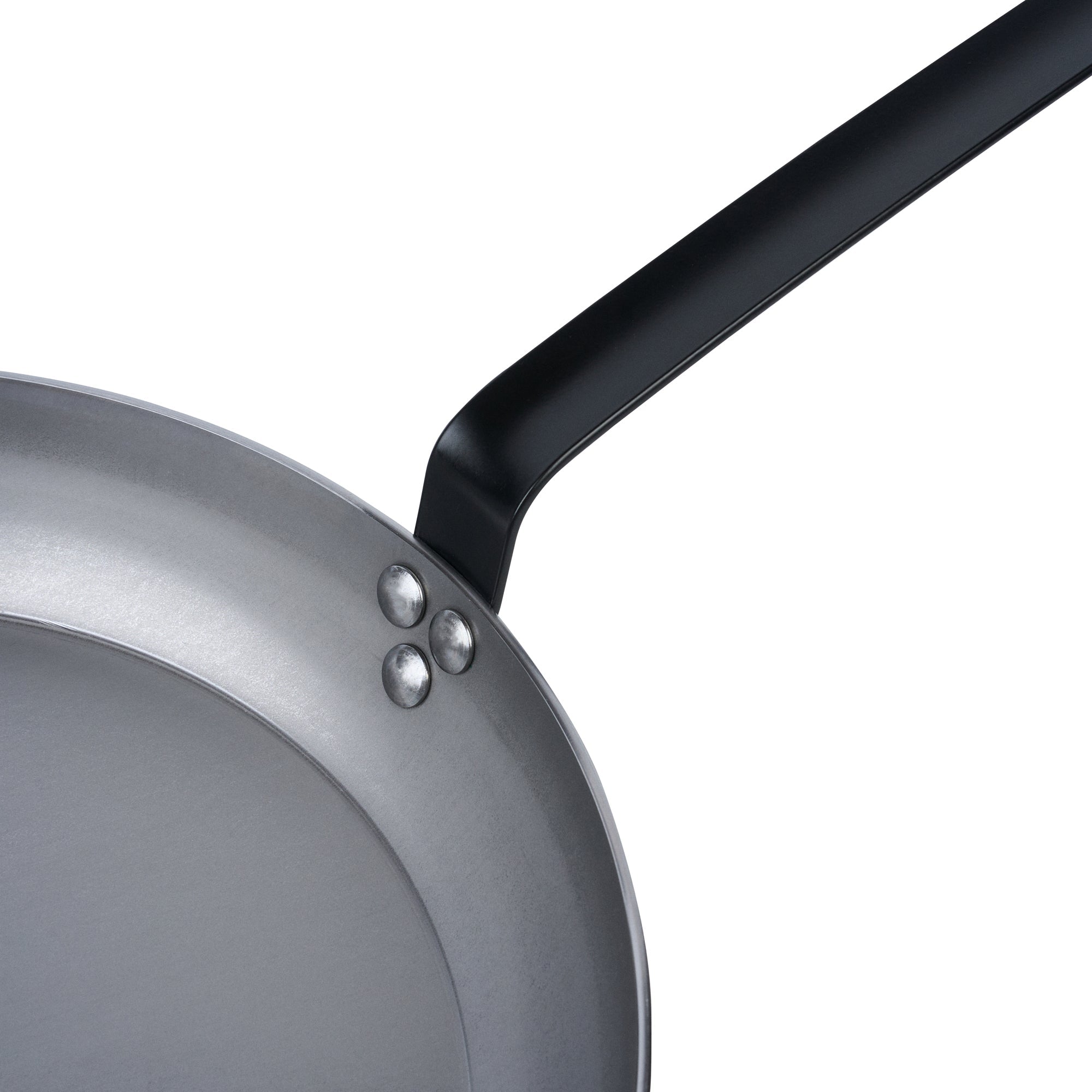 Met Lux Carbon Steel 14" Fry Pan - 6 count box