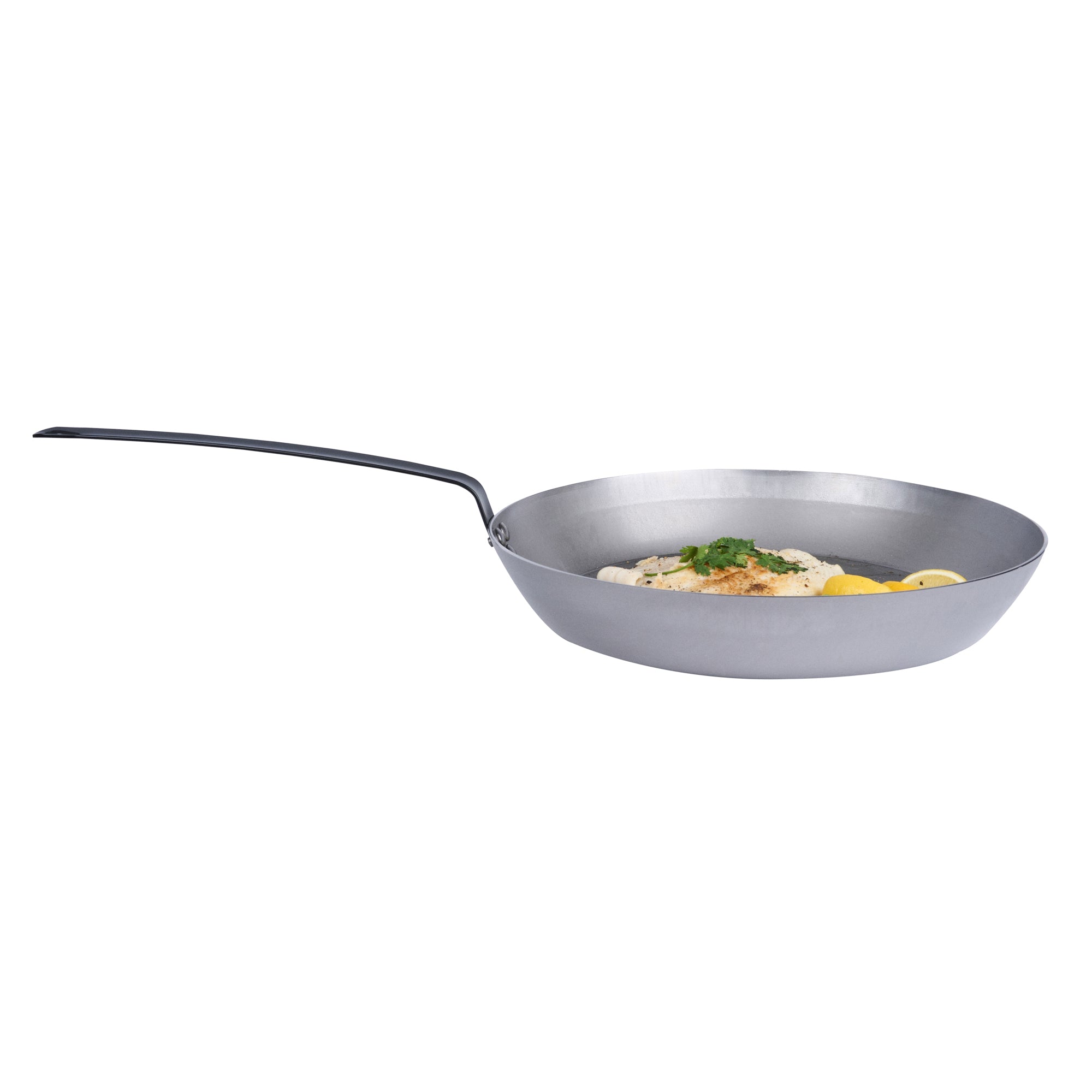 Met Lux Carbon Steel 16" Fry Pan - 1 count box