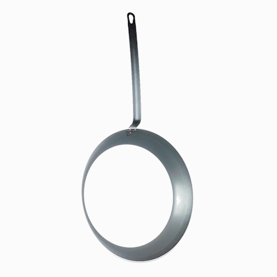 Met Lux Carbon Steel 16" Fry Pan - 1 count box