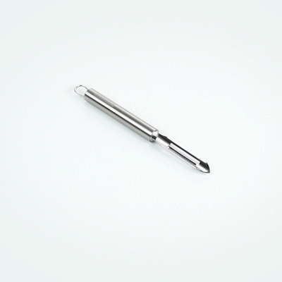 German Standard Stainless Steel Vegetable Peeler - 7 3/4'' - 6 count box
