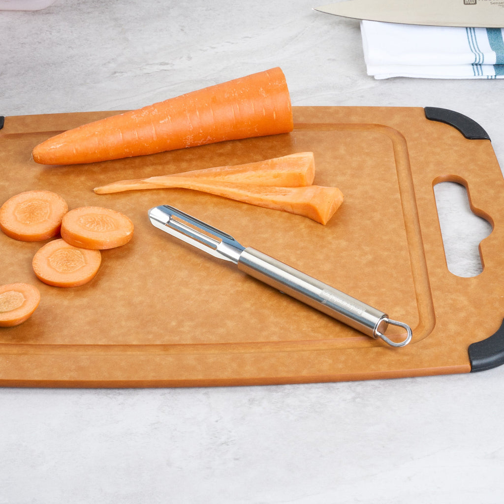 German Standard Stainless Steel Vegetable Peeler - 7 3/4'' - 6 count box