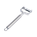 German Standard Stainless Steel "Y" Vegetable Peeler - Straight Blade - 6 1/2'' - 1 count box