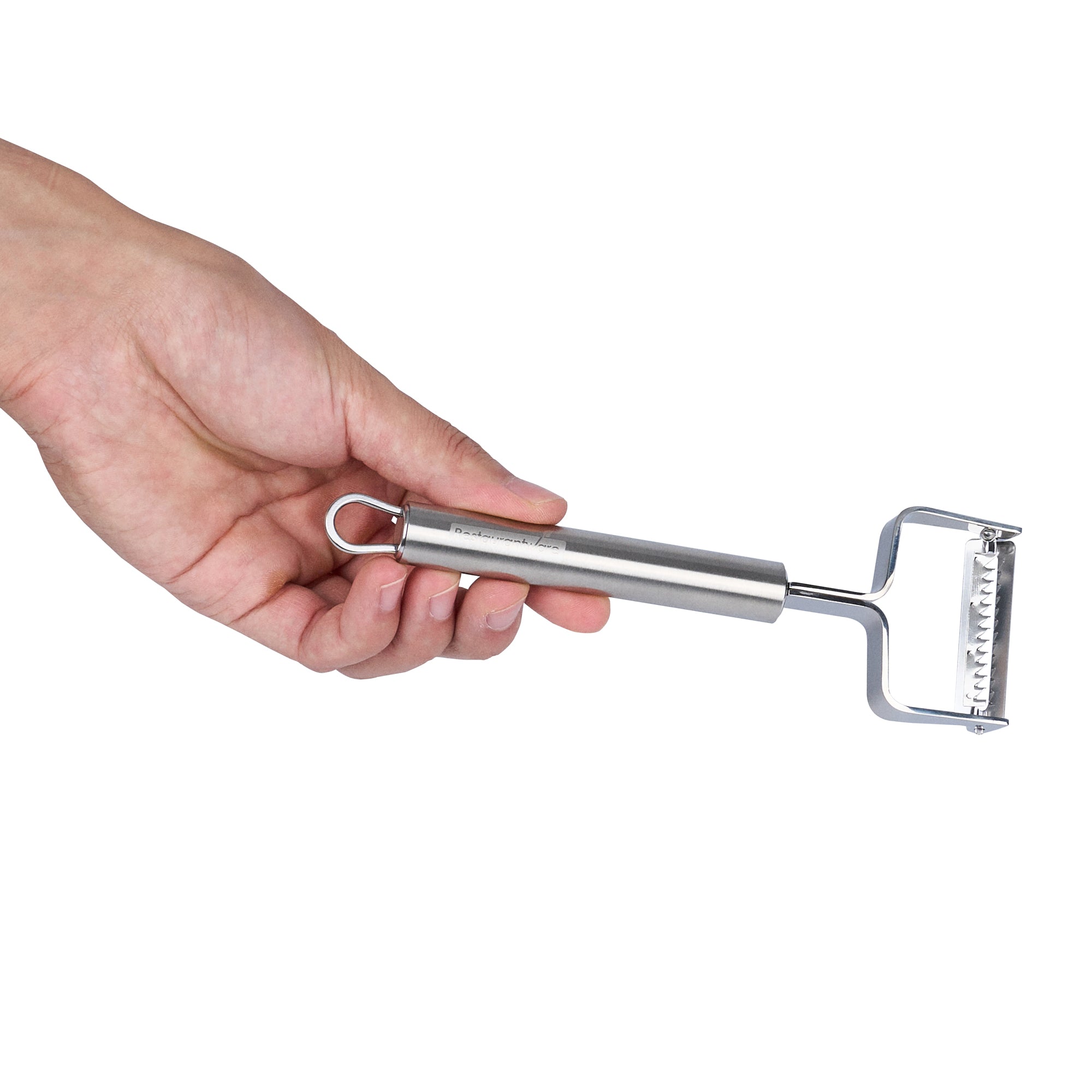 German Standard Stainless Steel "Y" Vegetable Peeler - Julienne Blade - 6 1/2'' - 1 count box