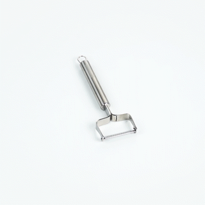 German Standard Stainless Steel "Y" Vegetable Peeler - Julienne Blade - 6 1/2'' - 1 count box