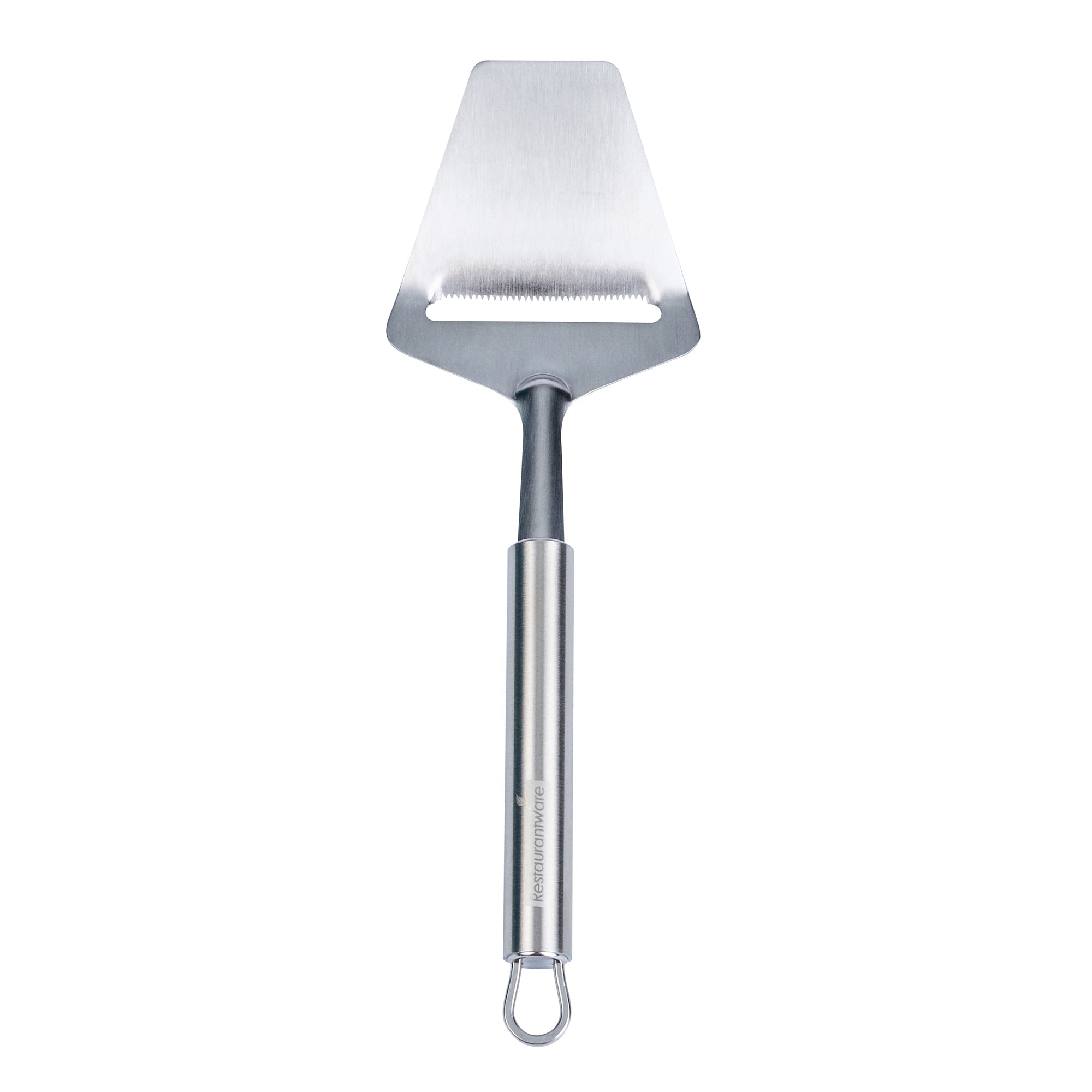 German Standard Stainless Steel Cheese Plane / Slicer - 9 1/2'' - 24 count box