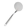 German Standard Stainless Steel Skimmer - 12'' x 4 1/4'' - 36 count box