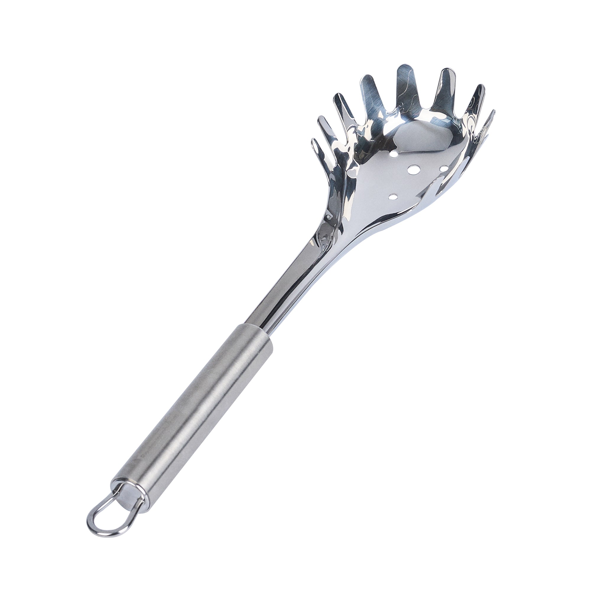 German Standard Stainless Steel Pasta Fork - 12 1/2'' x 2 3/4'' x 1 1/2'' - 36 count box