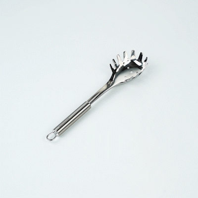 German Standard Stainless Steel Pasta Fork - 12 1/2'' x 2 3/4'' x 1 1/2'' - 36 count box