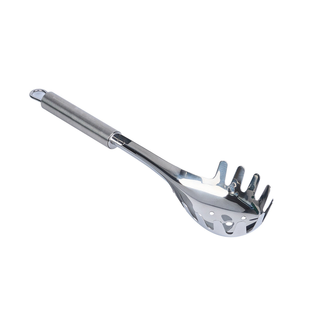 German Standard Stainless Steel Pasta Fork - 12 1/2'' x 2 3/4'' x 1 1/2'' - 1 count box