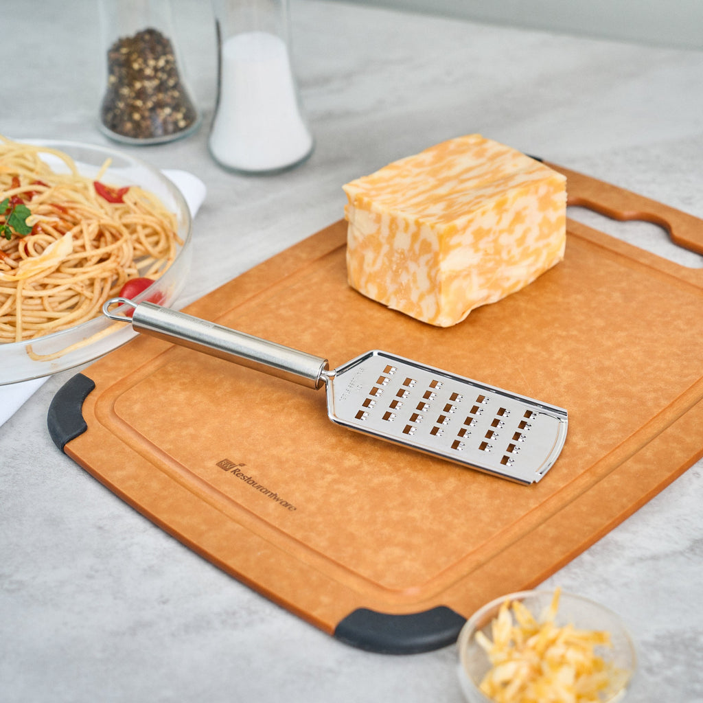 German Standard Stainless Steel Coarse Grater - 10'' - 1 count box