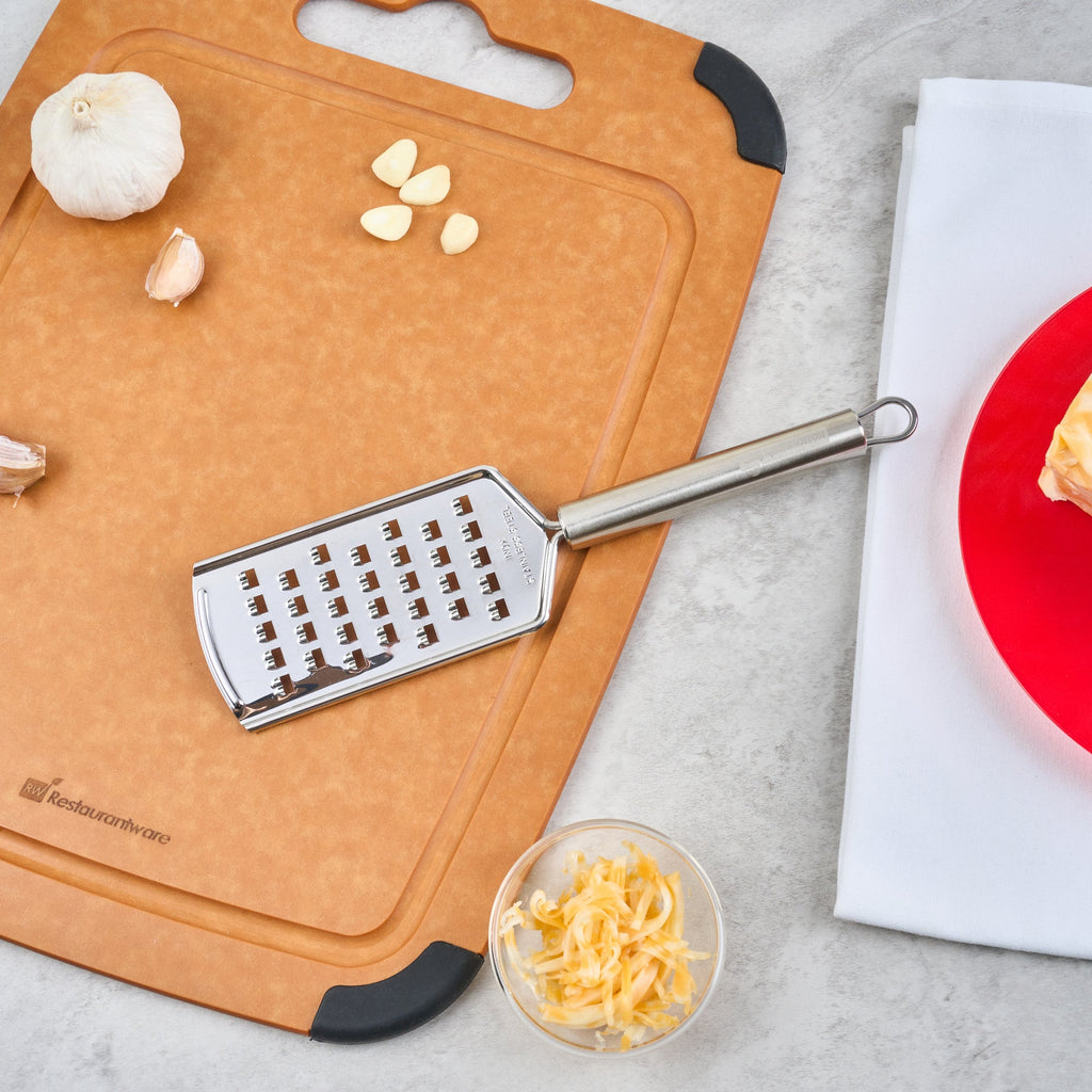 German Standard Stainless Steel Coarse Grater - 10'' - 1 count box