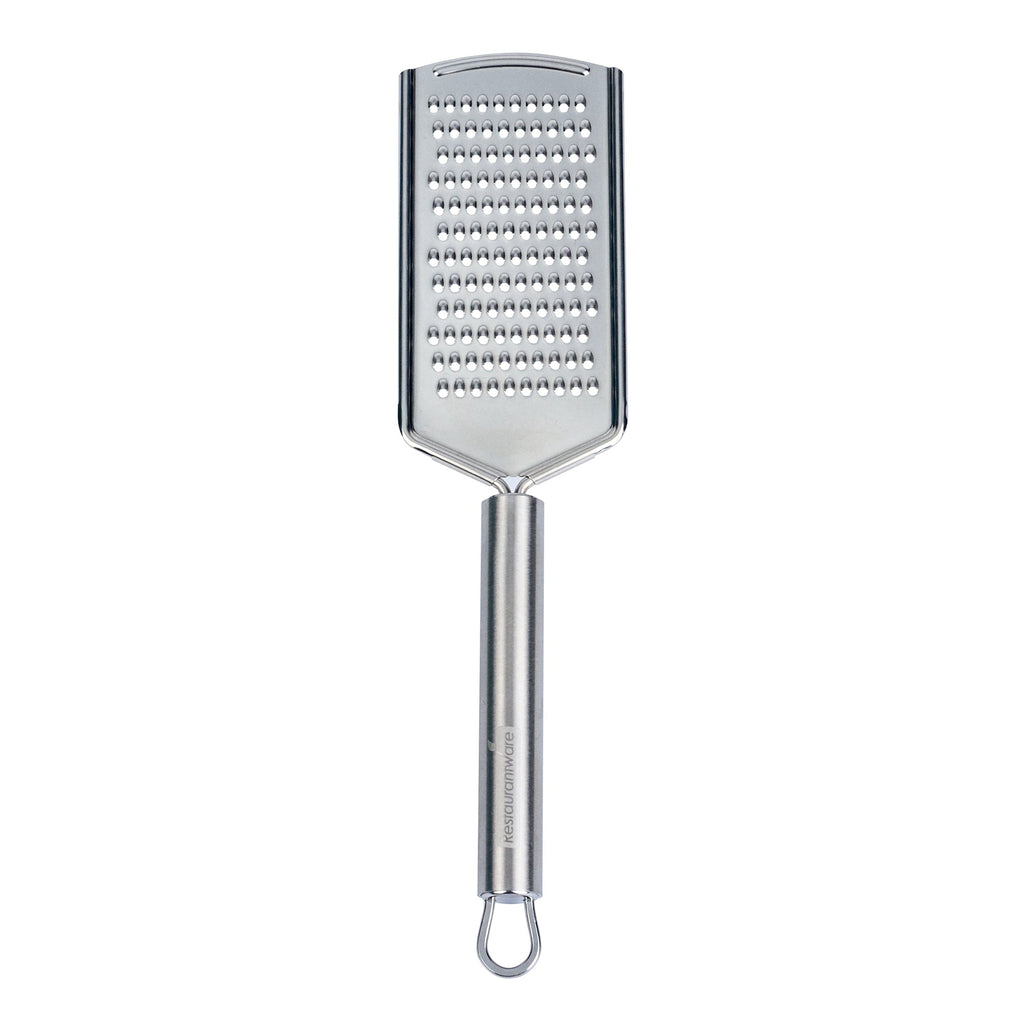 German Standard Stainless Steel Fine Grater - 9 3/4'' - 6 count box