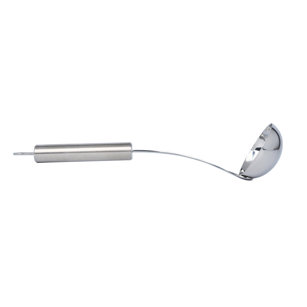 German Standard Stainless Steel Sauce Ladle - One-Piece - 10 3/4'' - 1 count box