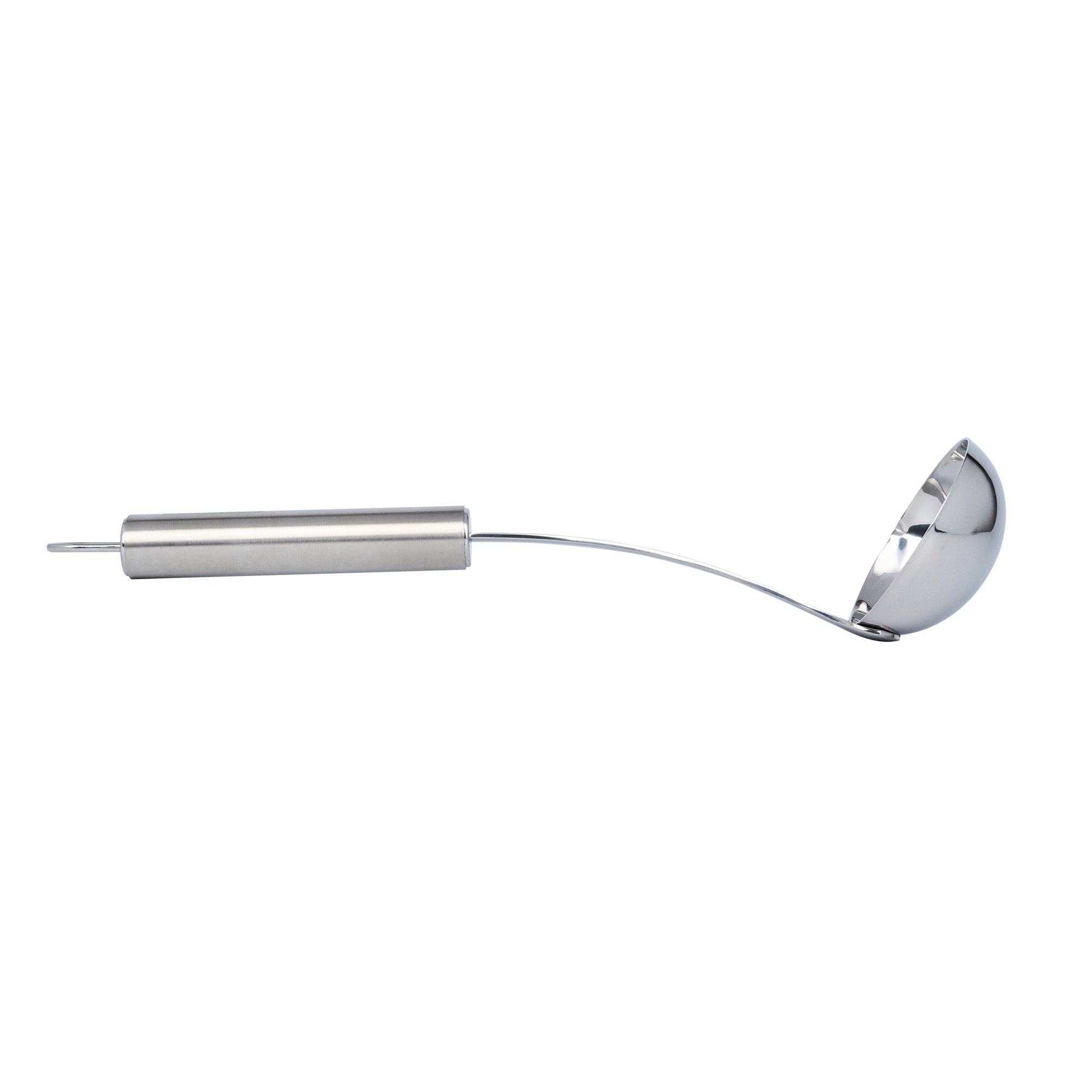 German Standard Stainless Steel Sauce Ladle - One-Piece - 10 3/4'' - 1 count box