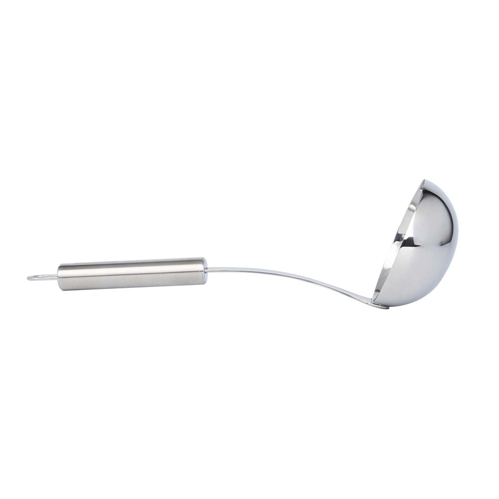 German Standard Stainless Steel Serving Ladle - One-Piece - 11 1/2'' - 6 count box