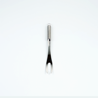 German Standard Stainless Steel Carving / Pot Fork - 12 3/4'' - 1 count box