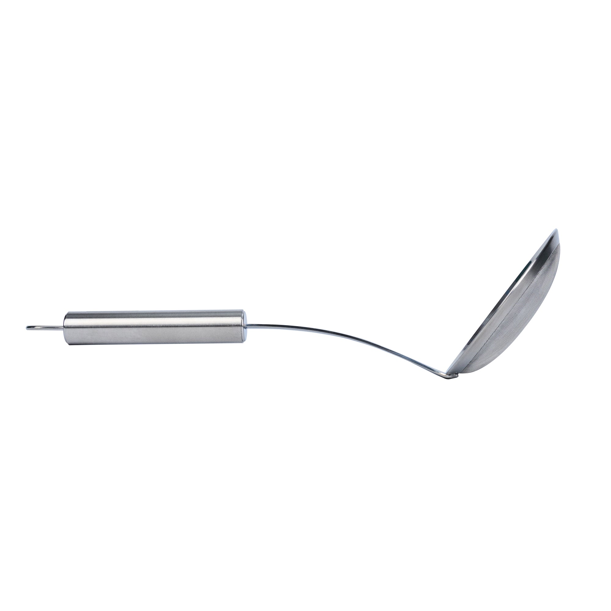 German Standard Stainless Steel Fine Mesh Strainer - 11 3/4'' x 4'' - 1 count box