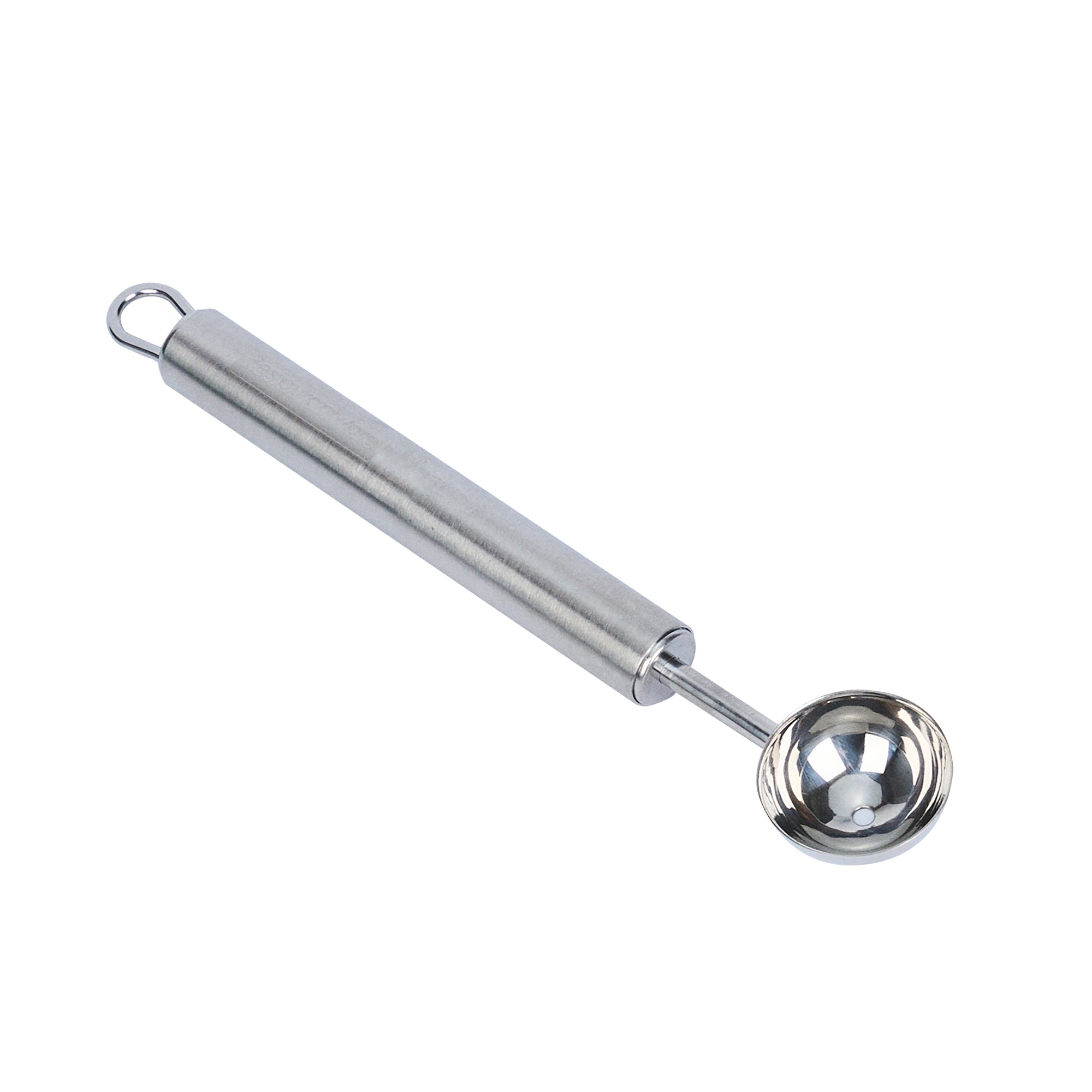 German Standard Stainless Steel Melon Baller - 6'' x 1'' - 6 count box