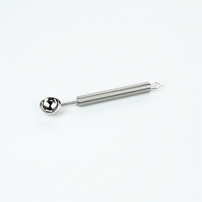 German Standard Stainless Steel Melon Baller - 6'' x 1'' - 1 count box