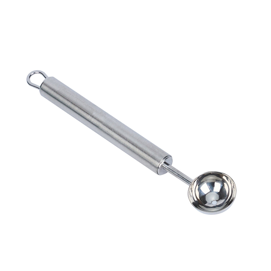 German Standard Stainless Steel Melon Baller - 6'' x 1'' - 1 count box