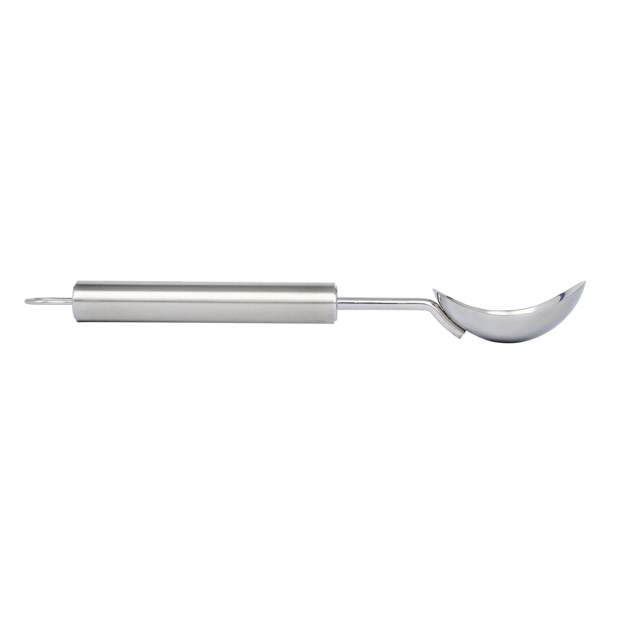 German Standard Stainless Steel Ice Cream Scoop - 8 3/4'' x 1 3/4'' - 6 count box