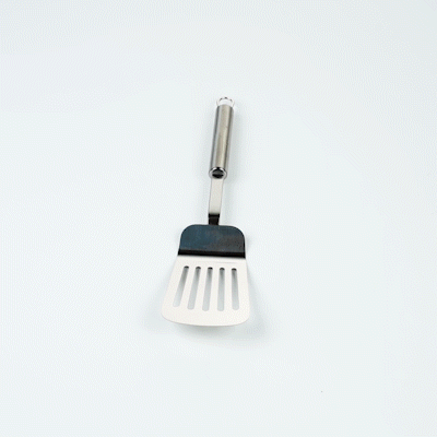 German Standard Stainless Steel Slotted Turner / Spatula - 12 1/2'' - 6 count box