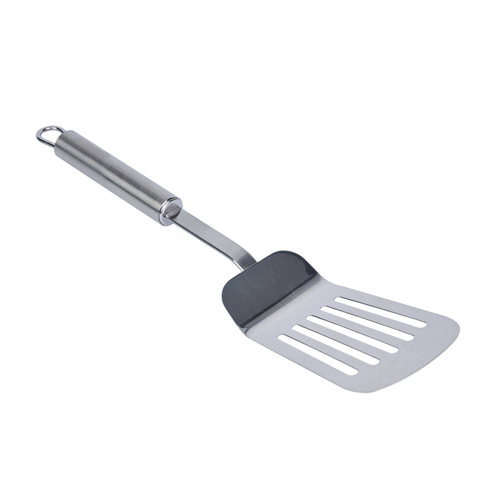 German Standard Stainless Steel Slotted Turner / Spatula - 12 1/2'' - 1 count box