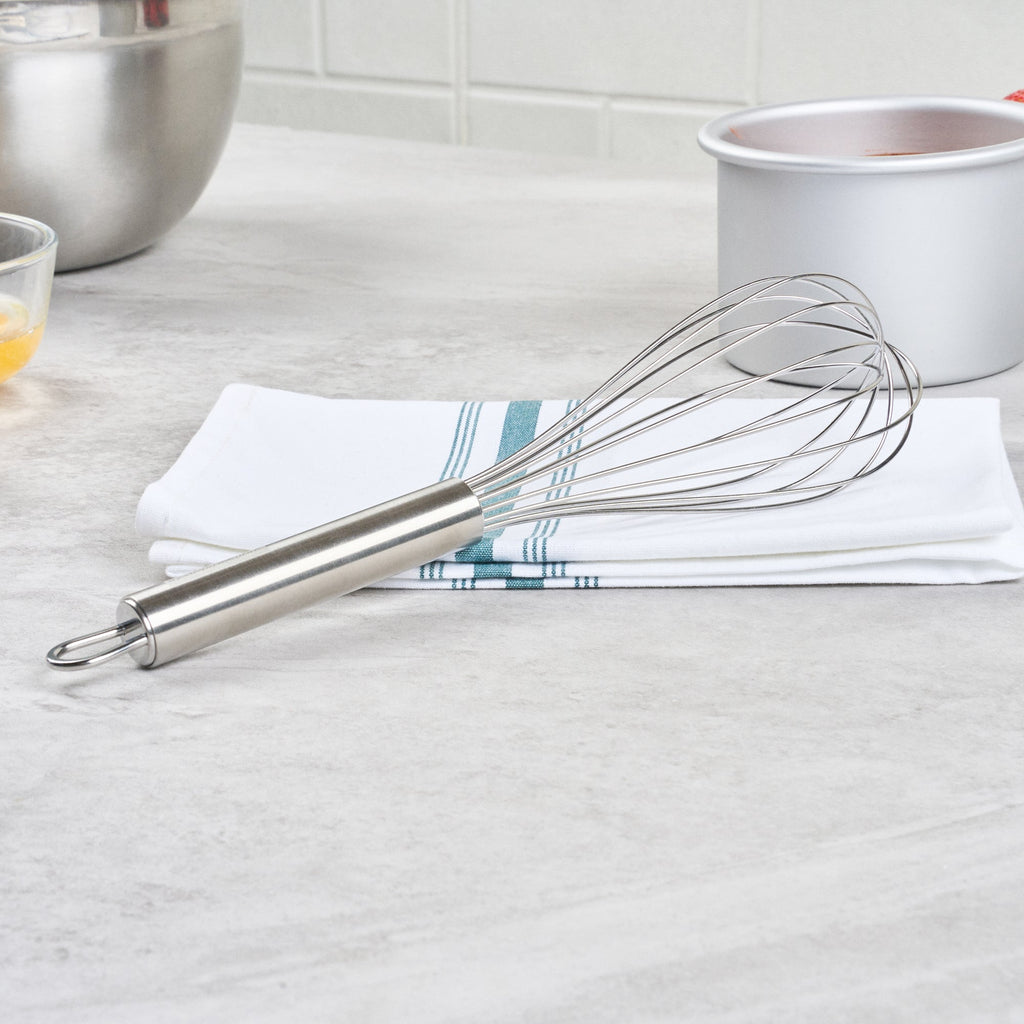 German Standard Stainless Steel French Whisk - 10 3/4'' - 1 count box