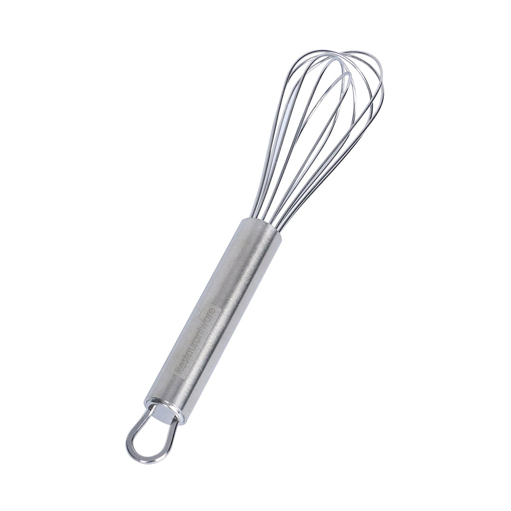 German Standard Stainless Steel French Whisk - 7 1/4" - 24 count box