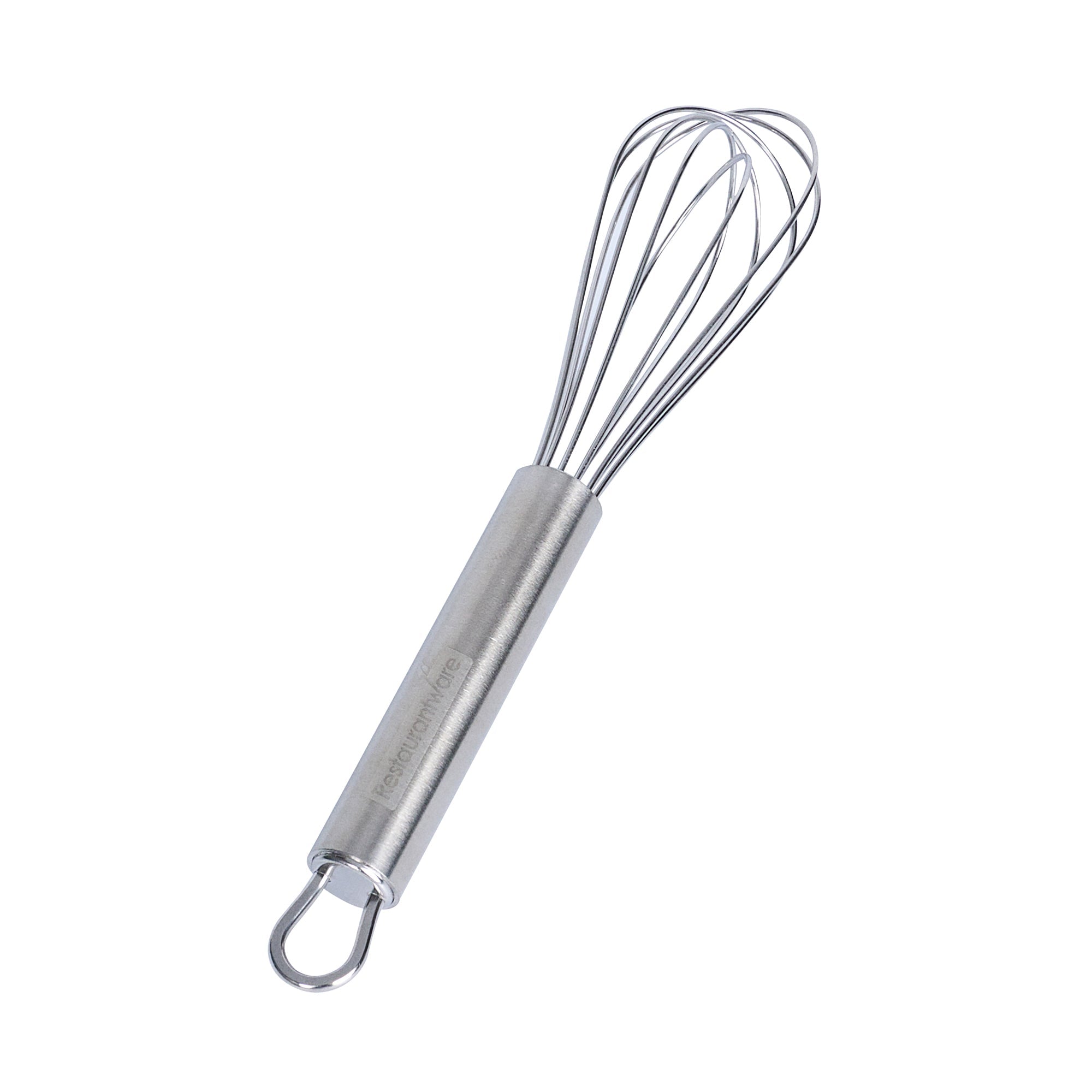 German Standard Stainless Steel French Whisk - 7 1/4" - 24 count box