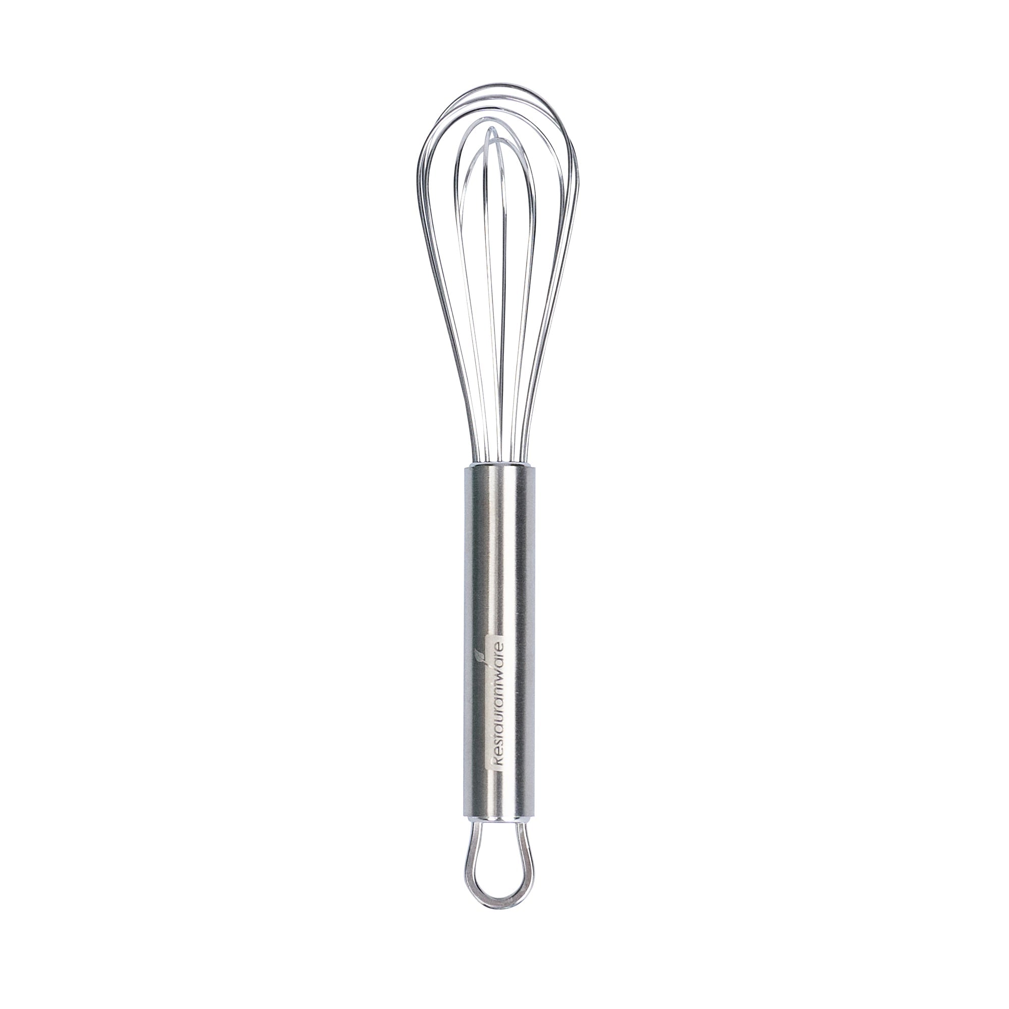 German Standard Stainless Steel French Whisk - 7 1/4" - 6 count box