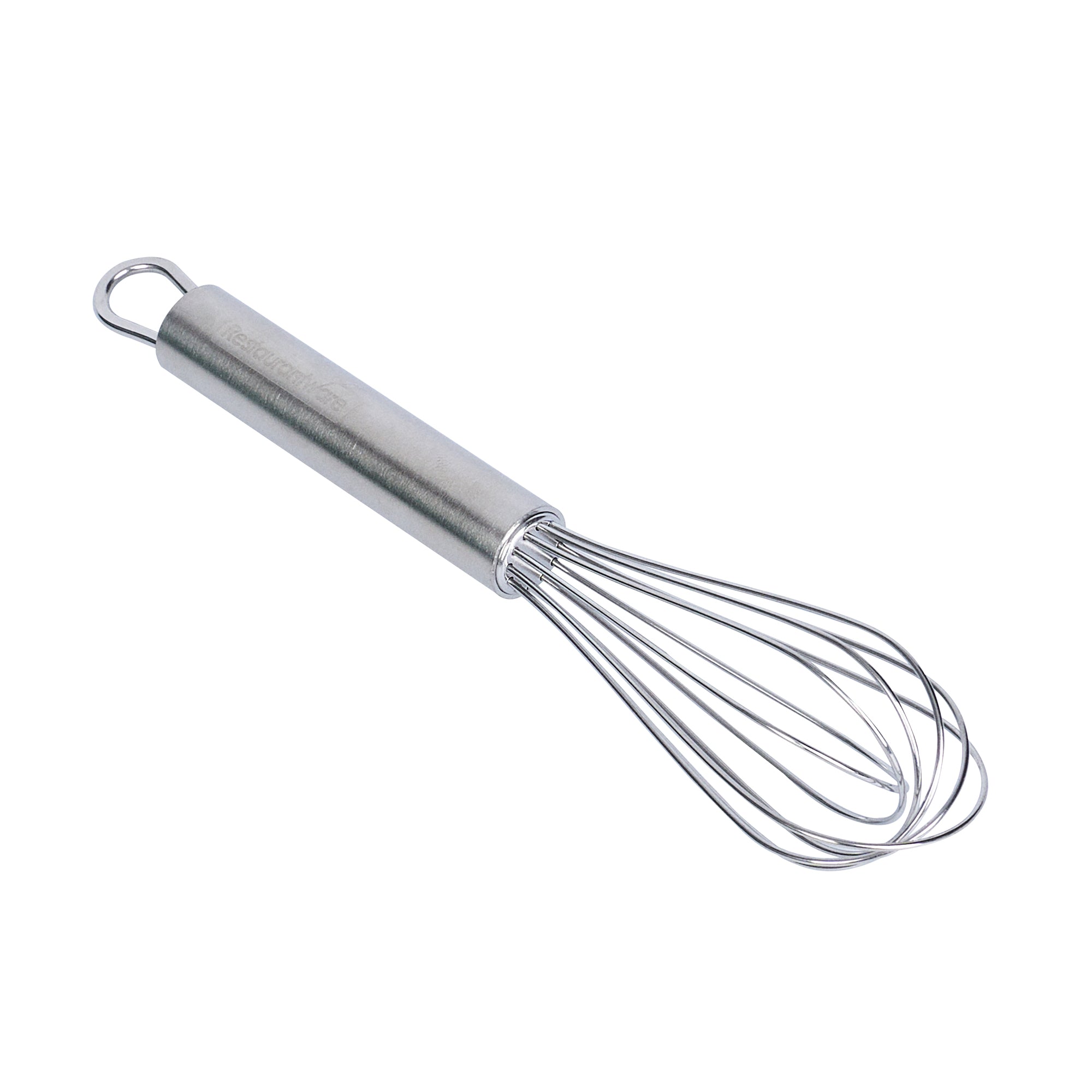 German Standard Stainless Steel French Whisk - 7 1/4" - 6 count box