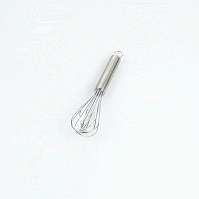 German Standard Stainless Steel French Whisk - 7 1/4" - 1 count box