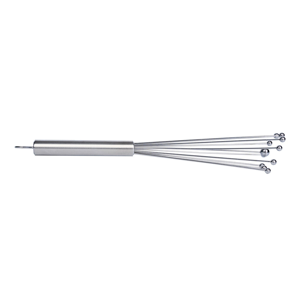 German Standard Stainless Steel Ball Whisk - 10 3/4'' - 24 count box
