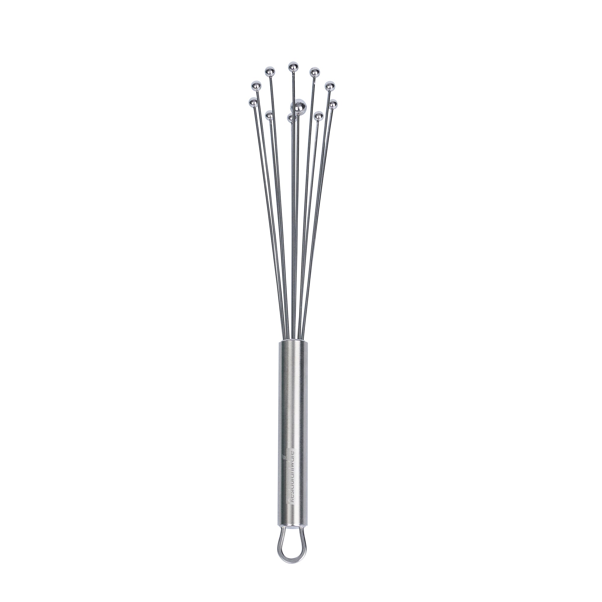 German Standard Stainless Steel Ball Whisk - 10 3/4'' - 6 count box