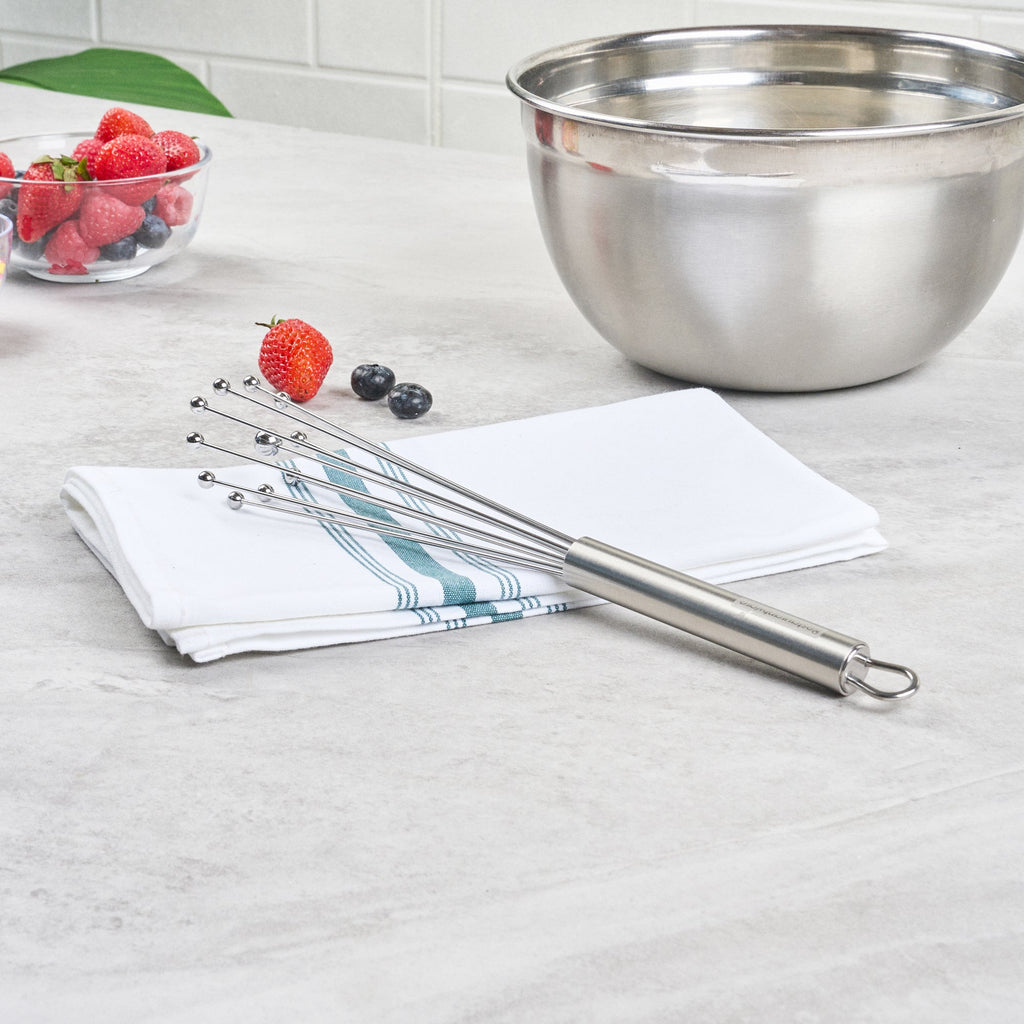 German Standard Stainless Steel Ball Whisk - 10 3/4'' - 1 count box