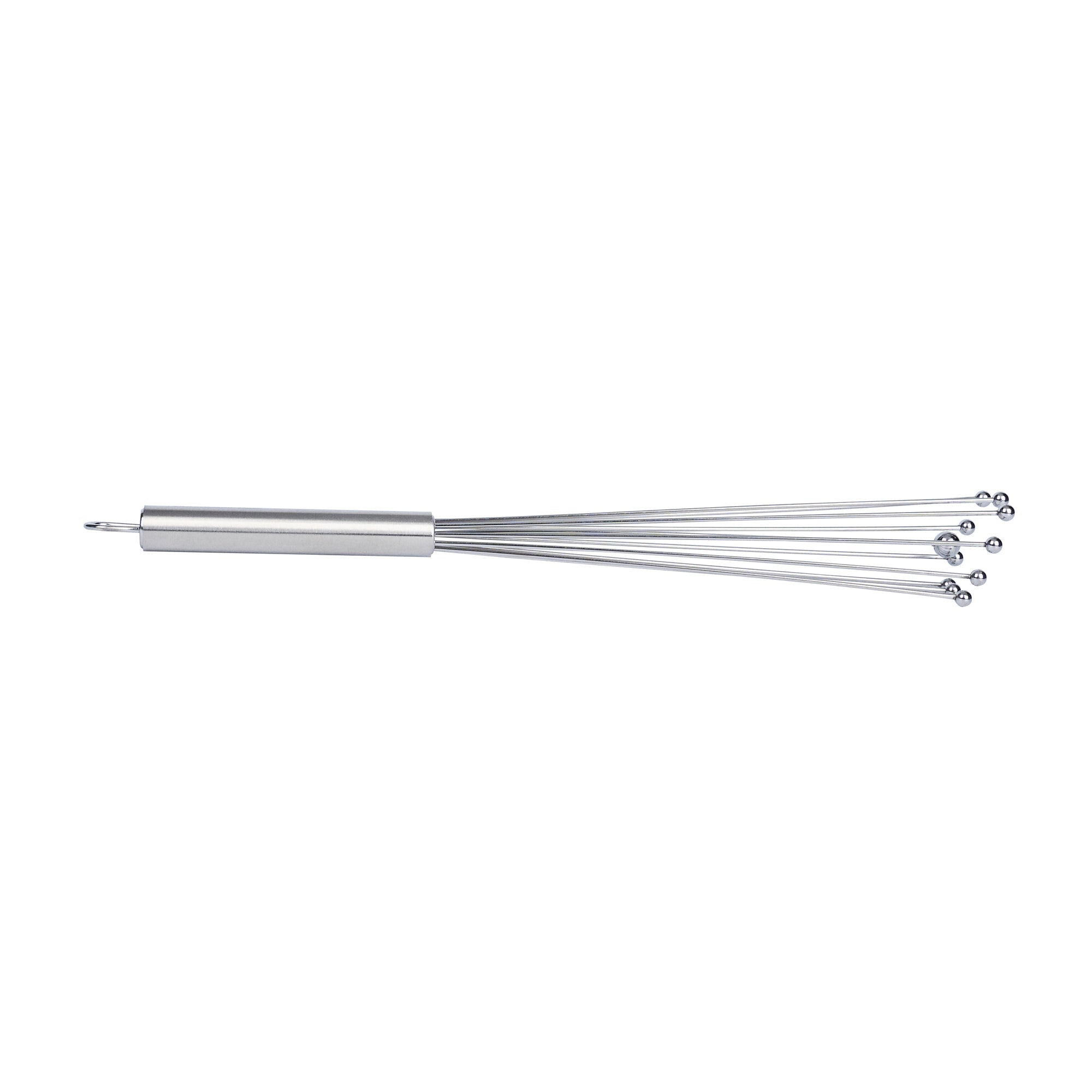 German Standard Stainless Steel Ball Whisk - 12 1/2'' - 6 count box