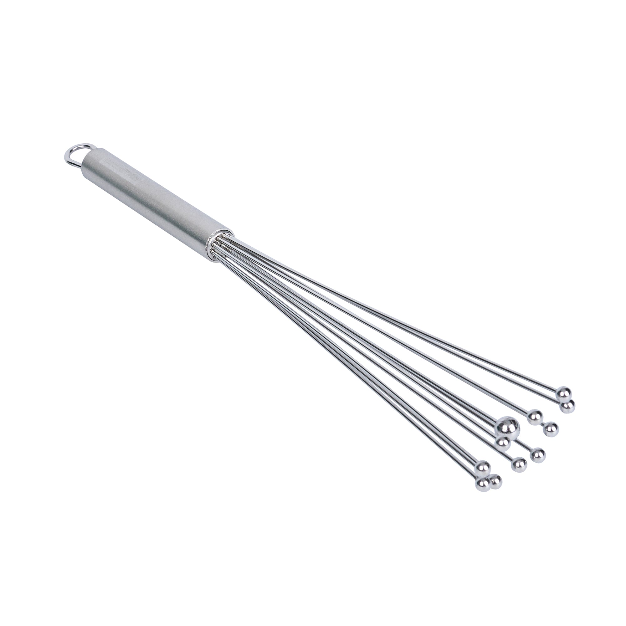 German Standard Stainless Steel Ball Whisk - 12 1/2'' - 1 count box