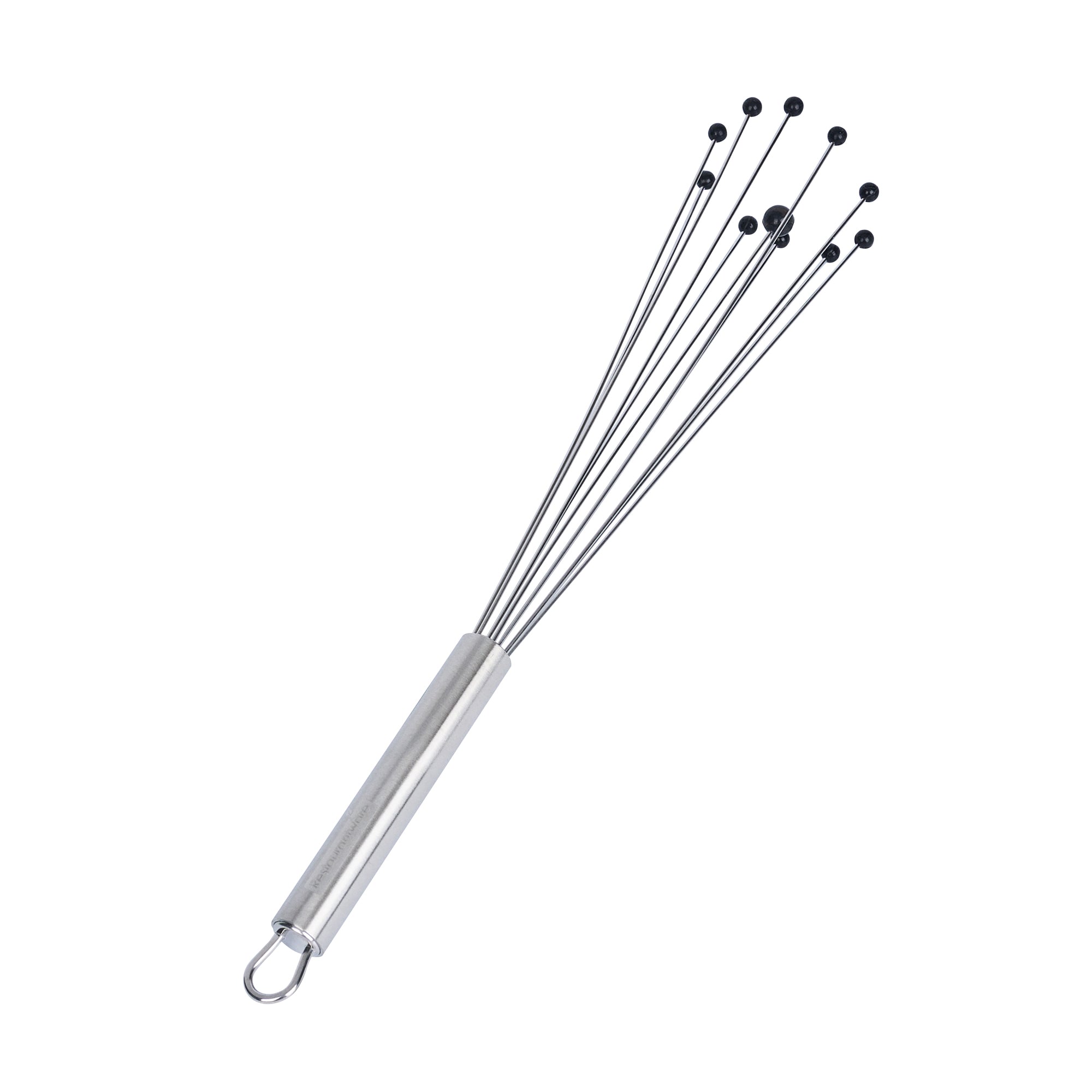 German Standard Stainless Steel Ball Whisk - with Silicone Tips - 12 1/2'' - 6 count box