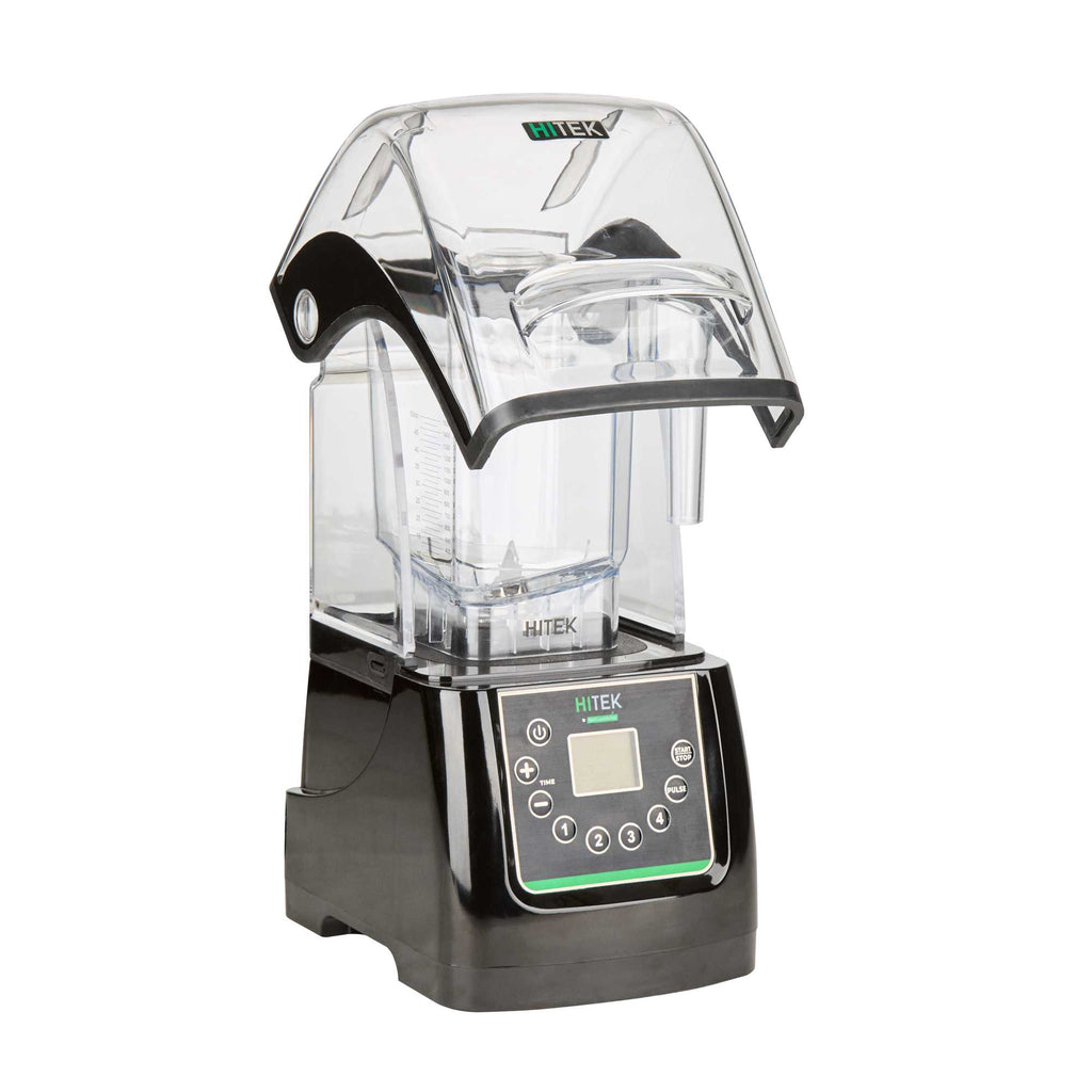 Hi Tek 3 HP Heavy Duty Commercial Blender - 48 oz Tritan Container, Sound Enclosure, Programmable Touchpad - 1 count box