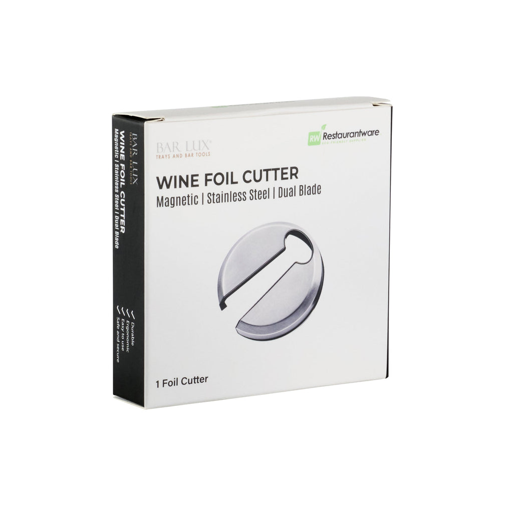 Bar Lux Stainless Steel Wine Foil Cutter - Magnetic - 1 count box