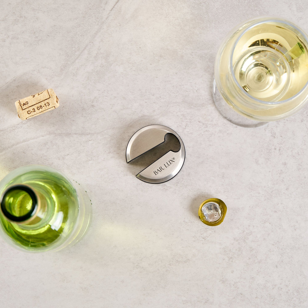 Bar Lux Stainless Steel Wine Foil Cutter - Magnetic - 1 count box