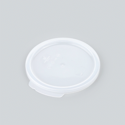 Met Lux Round Translucent Plastic Food Storage Container Lid - Fits 1 qt - 1 count box