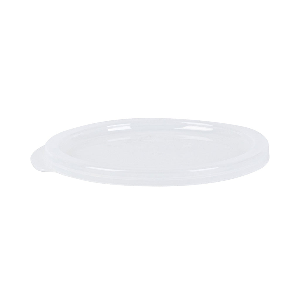 Met Lux Round Translucent Plastic Food Storage Container Lid - Fits 1 qt - 10 count box