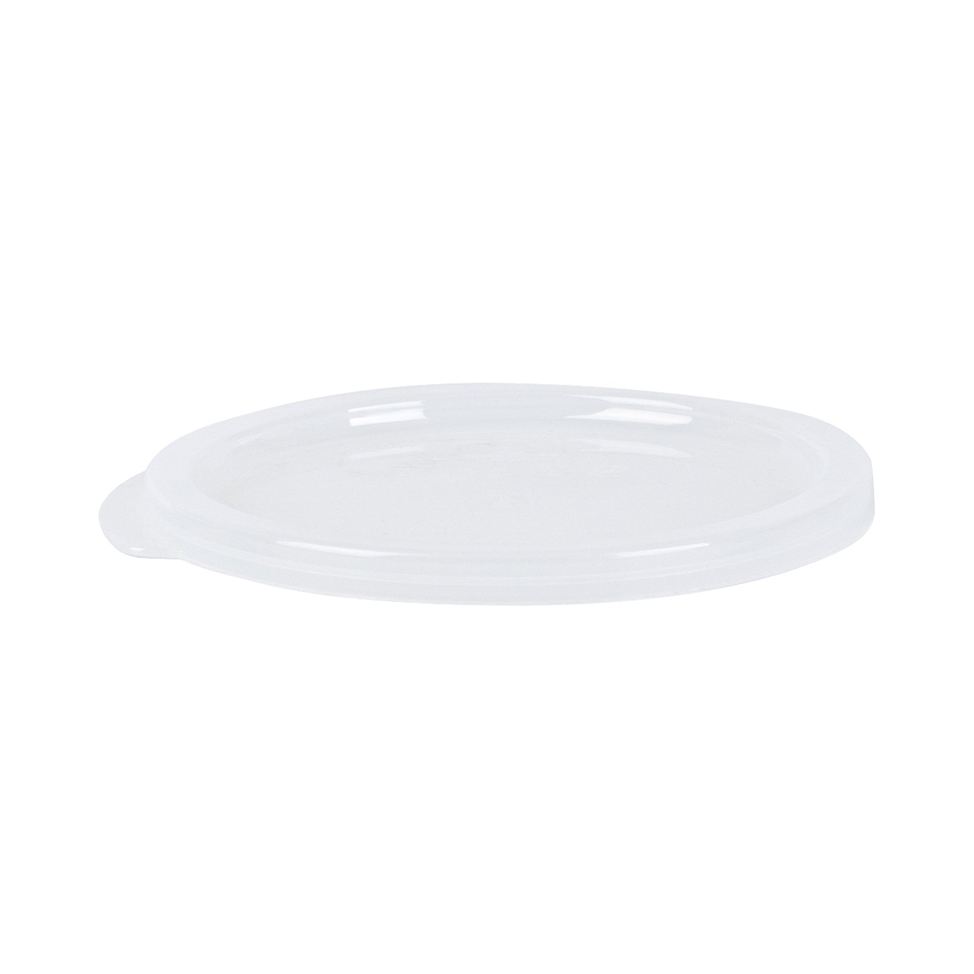 Met Lux Round Translucent Plastic Food Storage Container Lid - Fits 1 qt - 10 count box