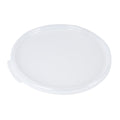 Met Lux Round Translucent Plastic Food Storage Container Lid - Fits 6 and 8 qt - 10 count box