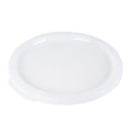 Met Lux Round Translucent Plastic Food Storage Container Lid - Fits 12, 18 and 22 qt - 1 count box