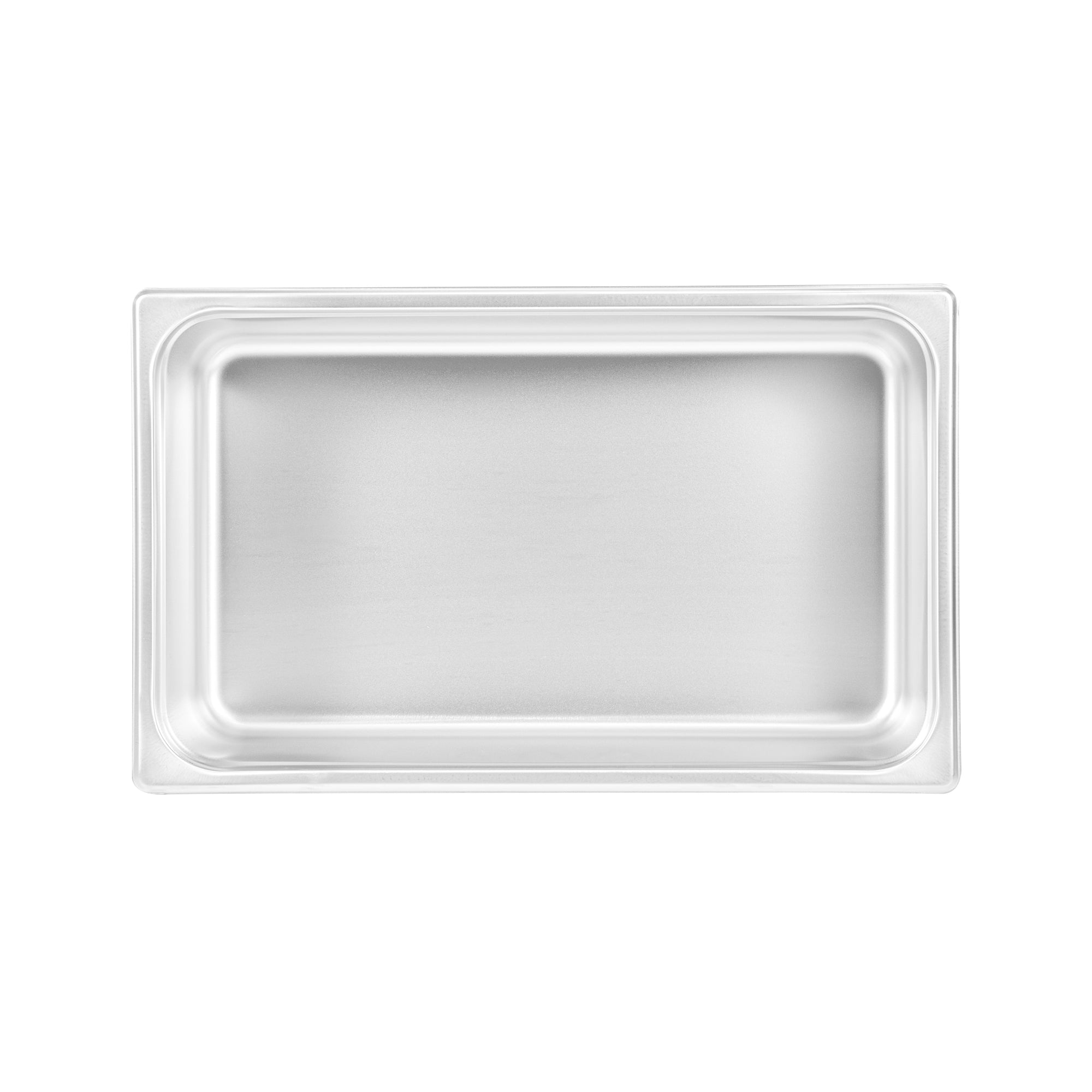 Kitchen Tek Stainless Steel Full Size Steam Table Pan - 6 Inch Deep, Anti Jam, 24 Gauge - 6 count box